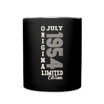 69th Birthday Man Original Juillet 1954 - Mug uni - noir - Devant