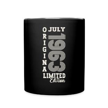 60th Birthday Man Original Juillet 1963 - Mug uni - noir - Devant