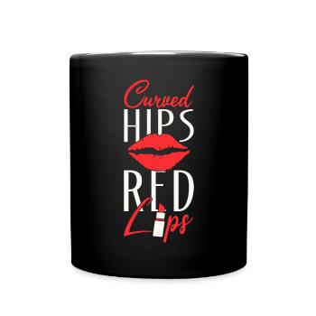 Beautician Make Up Artist Curved - Tasse einfarbig - Schwarz - Vorne