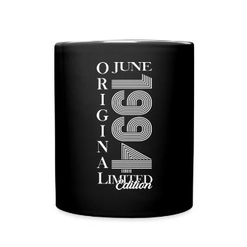 Original juin 1994 Né en 1994 30e anniversaire 94 - Mug uni - noir - Devant