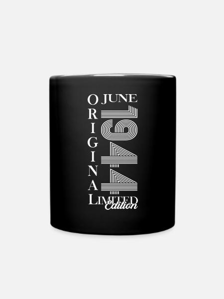 Original Juin 1944 Vintage 1944 Anniversaire 1944 - Mug uni - noir