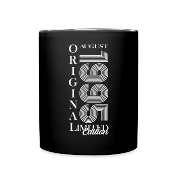 30e anniversaire Original août 1995 Cassette 1995 - Mug uni - noir - Devant