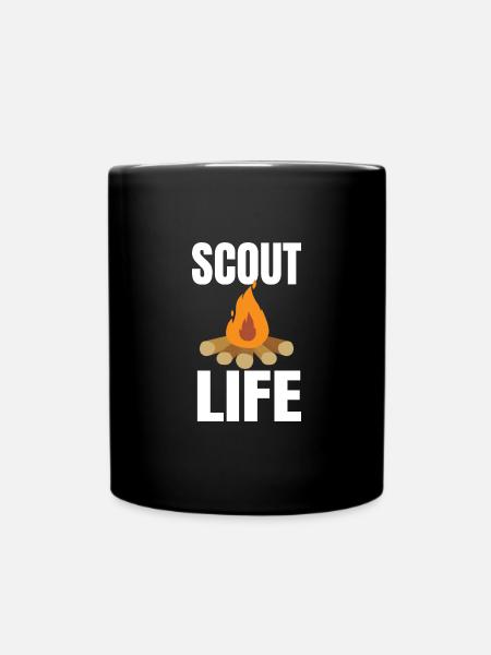 SCOUT: Scout Life - Full Colour Mug - black