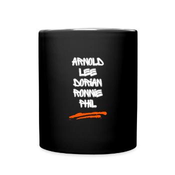 Top 5 Mr O - Tasse einfarbig - Schwarz - Vorne