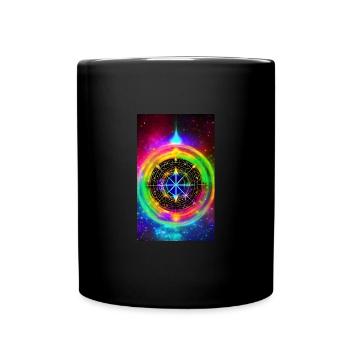 Mystisches Symbol | geheimnisvoll | Symbol - Tasse einfarbig - Schwarz - Vorne