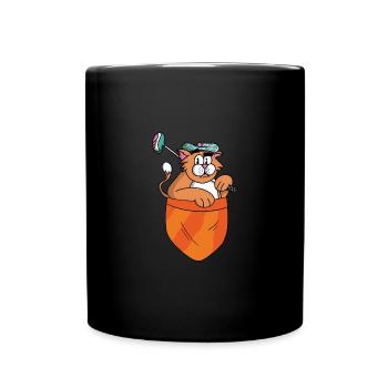 Funny Golf Golfer Sport Fun Lovers - Full Colour Mug - black - Front