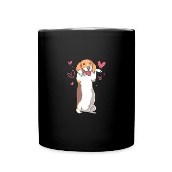 Beagle Maman Maman Chien Maman - Mug uni - noir - Devant