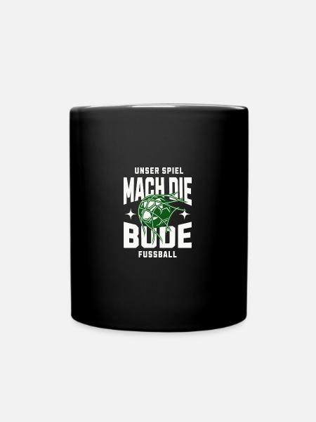 Toooooor!Bude gemacht! - Tasse einfarbig - Schwarz