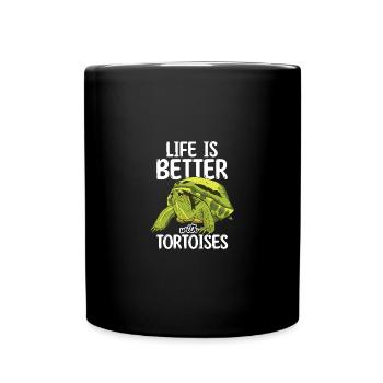Tortoise - Full Colour Mug - black - Front