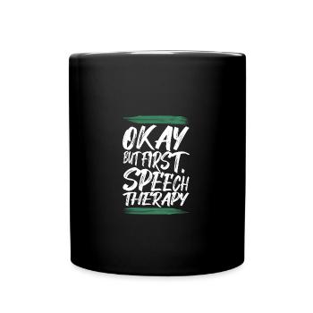 Orthophoniste Orthophonie Orthophonie - Mug uni - noir - Devant