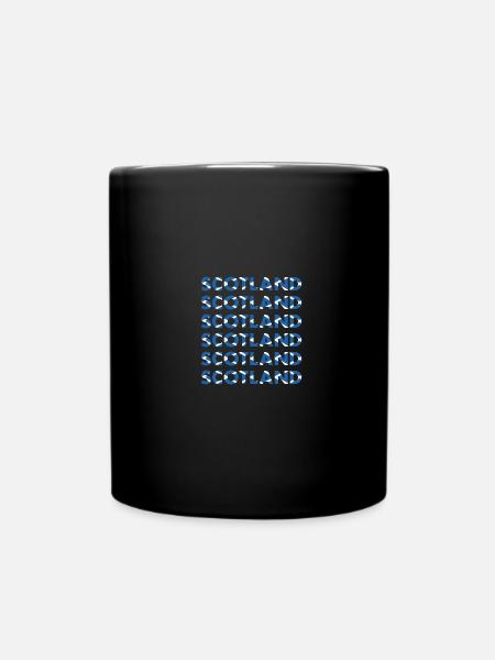 Rugby Rugby Rugby Rugby Ecosse Rugby - Mug uni - noir