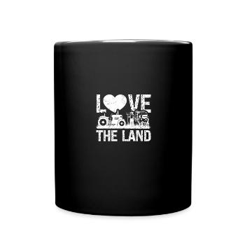 Aime le pays - Mug uni - noir - Devant