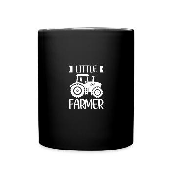 Kleiner Farmer - - Tasse einfarbig - Schwarz - Vorne