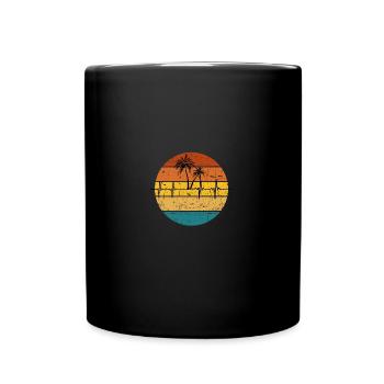 Pulse Pulse Palms 2 - Mug uni - noir - Devant