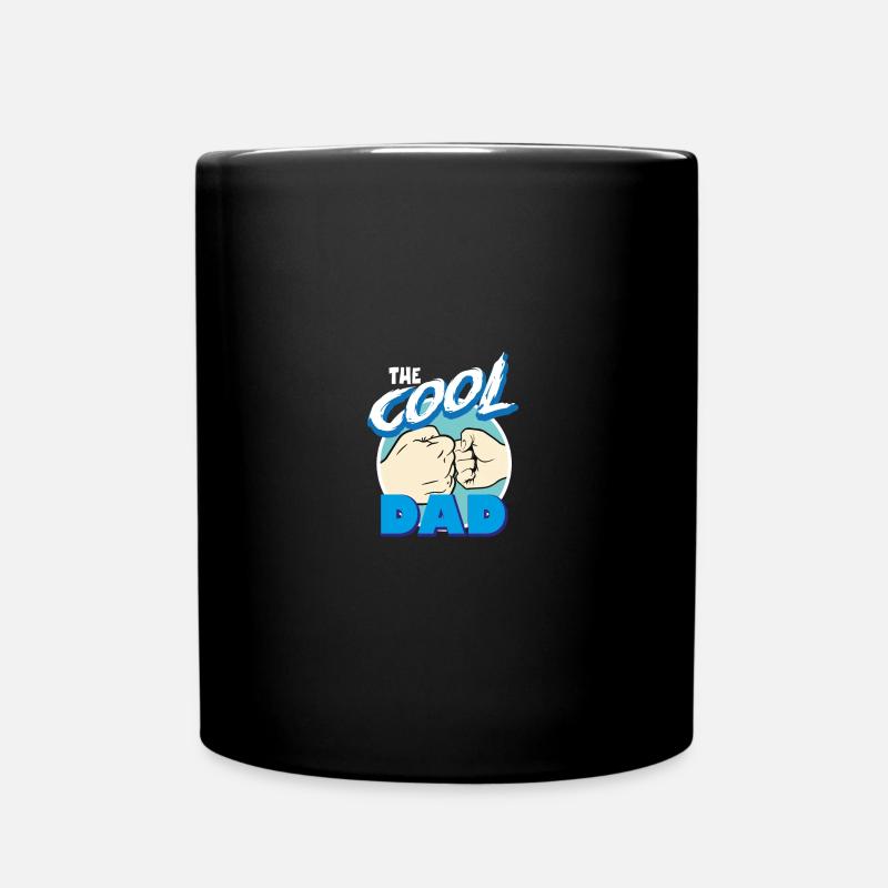 The Cool Dad - Tasse einfarbig - Schwarz