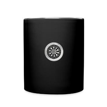 Full Moon - Dartboard - Full Colour Mug - black - Front