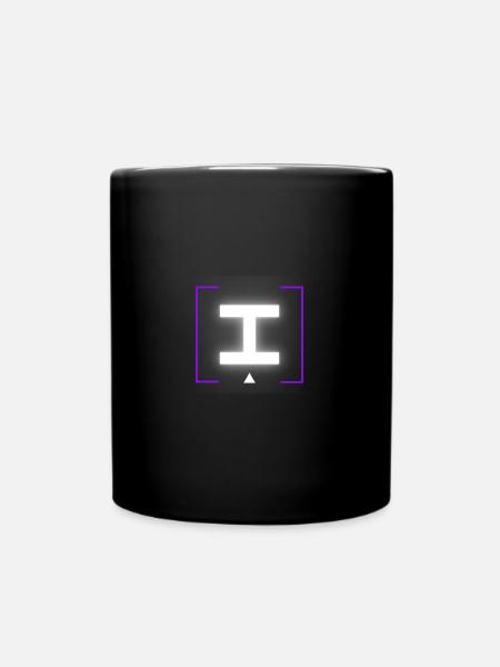 Lettre « I » - Mug uni - noir