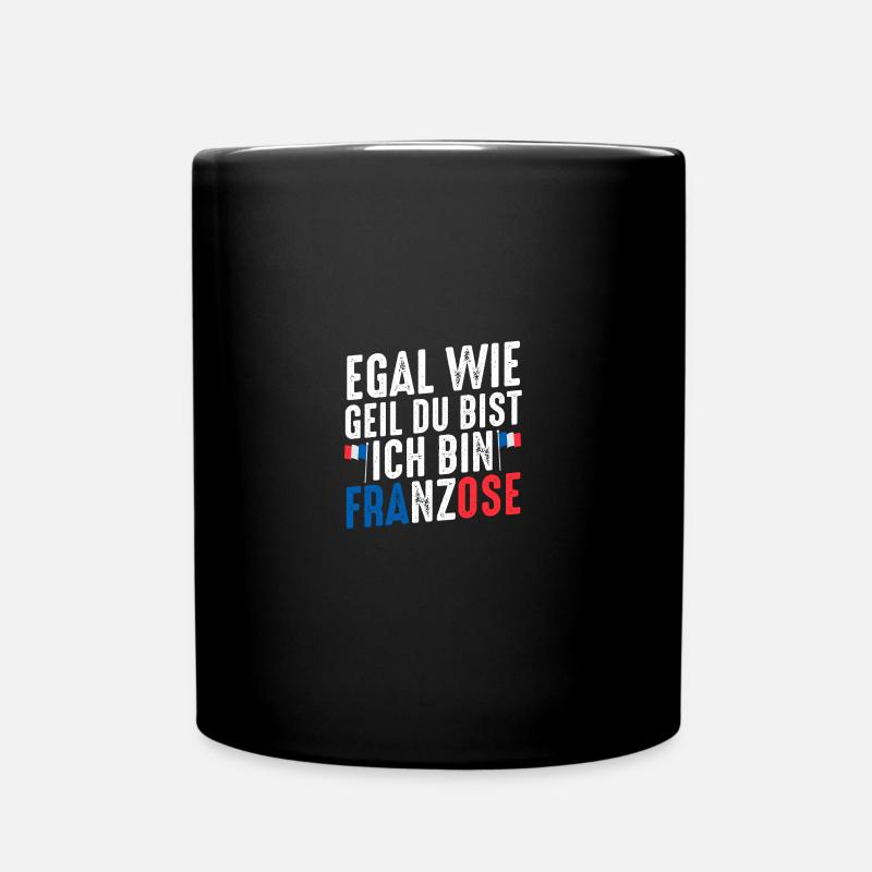 Français Français France - Mug uni - noir