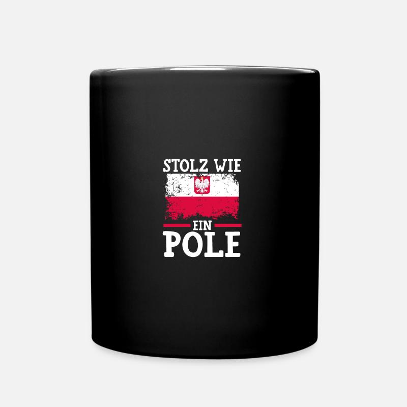 Polonais Pologne - Mug uni - noir