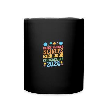 Parents Enfant Primaire Inscription en première année - Mug uni - noir - Devant