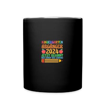20 Enfant de l’école primaire Garderie de la maternelle - Mug uni - noir - Devant