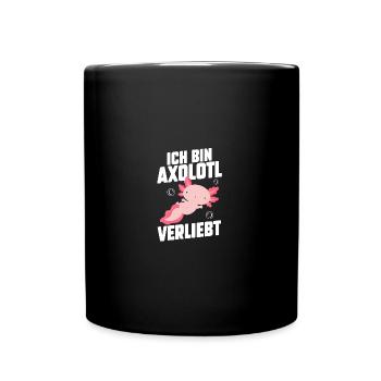 Axolotl - Mug uni - noir - Devant