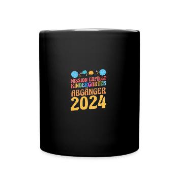 Enfant de 17e année Centre de la maternelle de la maternelle - Mug uni - noir - Devant
