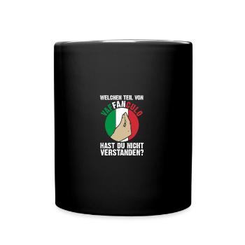 Italie Vaffanculo italien - Mug uni - noir - Devant