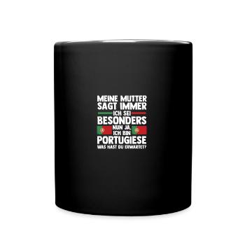 Portuguese Portugal - Full Colour Mug - black - Front