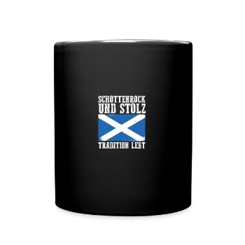 Scots Scottish Scotland - Full Colour Mug - black - Front