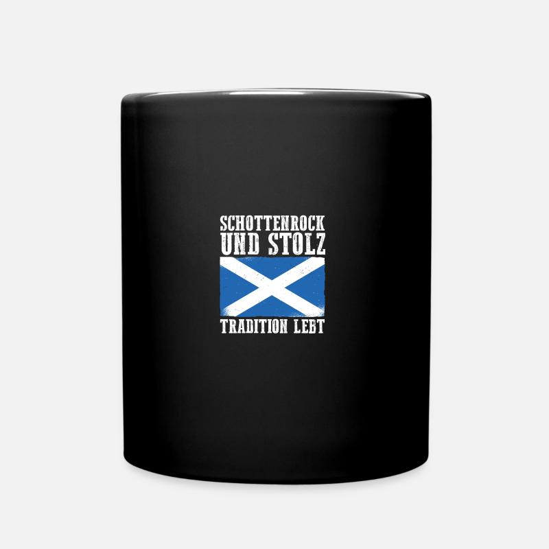 Schotten Schottisch Schottland - Tasse einfarbig - Schwarz