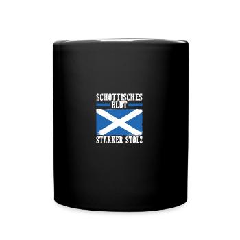 Scots Scottish Scotland - Full Colour Mug - black - Front