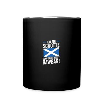 Scots Scottish Scotland - Full Colour Mug - black - Front