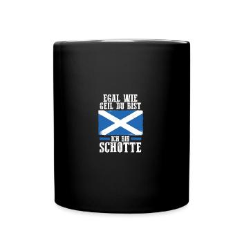 Scots Scottish Scotland - Full Colour Mug - black - Front