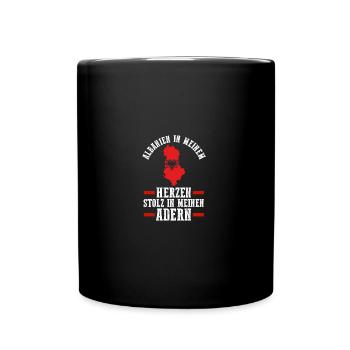 Albanians Albanian Albania - Full Colour Mug - black - Front