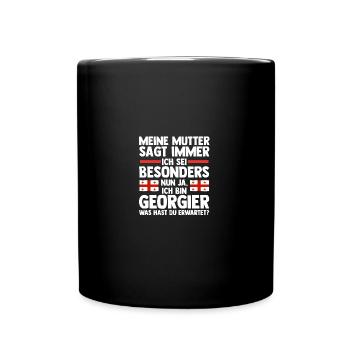 Georgier Georgien - Tasse einfarbig - Schwarz - Vorne