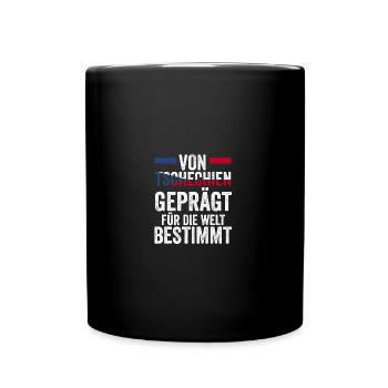 Tchèques République tchèque - Mug uni - noir - Devant