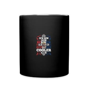 Serbe Serbe Serbie - Mug uni - noir - Devant