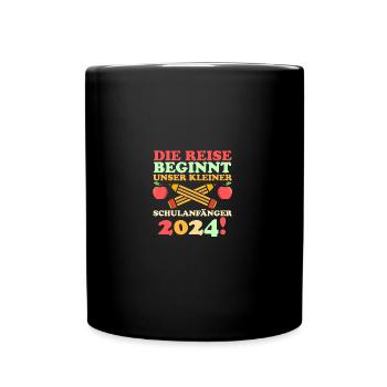 Parents : Scolaire, Enfant, École primaire, Première année, Inscription - Mug uni - noir - Devant