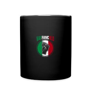 Italie Italien Vaffanculo - Mug uni - noir - Devant