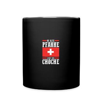 Suisse Suisse - Mug uni - noir - Devant