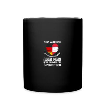 Austrians Germany Austria - Full Colour Mug - black - Front