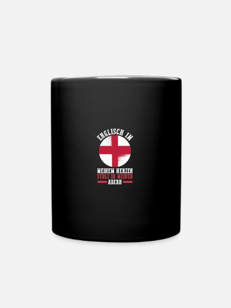 Großbritannien Engländer England - Tasse einfarbig - Schwarz