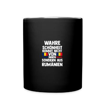 Romanian Romania Romania - Full Colour Mug - black - Front