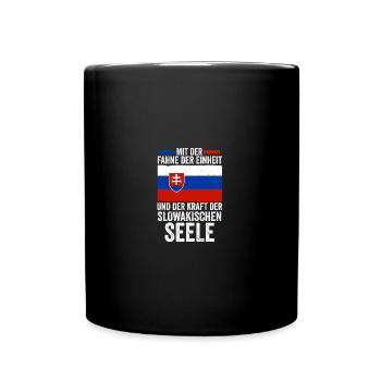 Slowaken Slowakei - Tasse einfarbig - Schwarz - Vorne