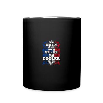 Slovènes Slovénie - Mug uni - noir - Devant