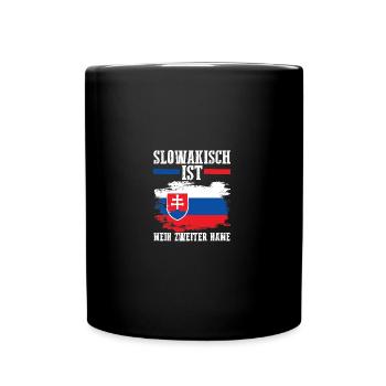 Slowaken Slowakei - Tasse einfarbig - Schwarz - Vorne