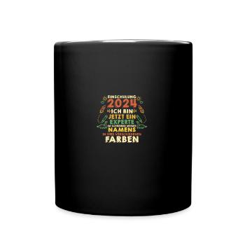 First Grade Elementary School 2024 Gift - Full Colour Mug - black - Front