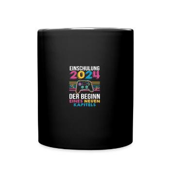 First Grade Elementary School 2024 Gift - Full Colour Mug - black - Front