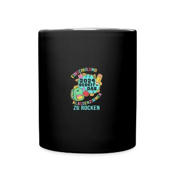 First Grade Elementary School 2024 Gift - Full Colour Mug - black - Front